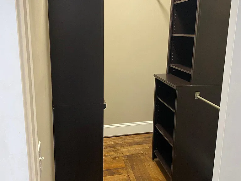 Master walk-in closet