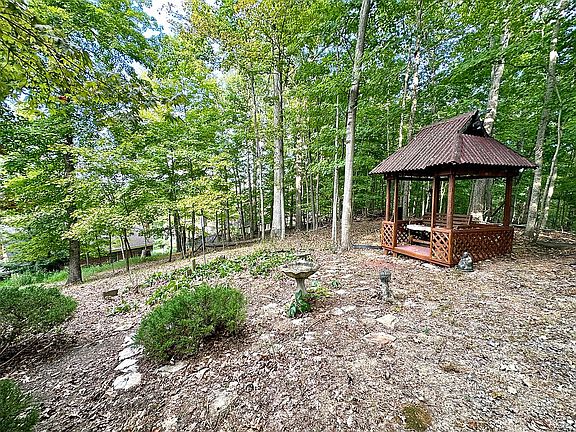 Large side yard & gazebo