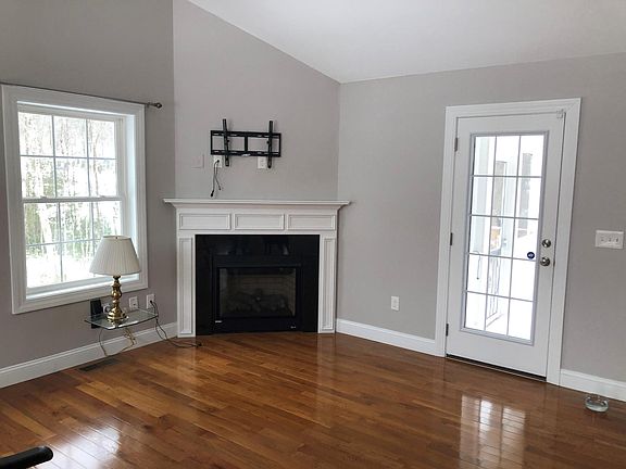 Gas Fireplace in living area.