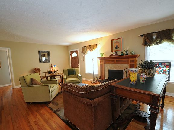 Formal Living w Fireplace