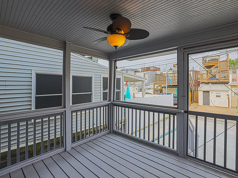 enclosed patio