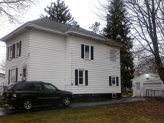 Right side of house