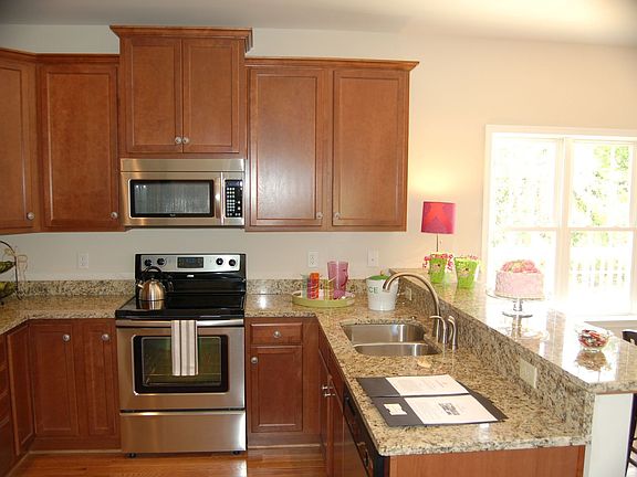 Kitchen with Granite Counter tops