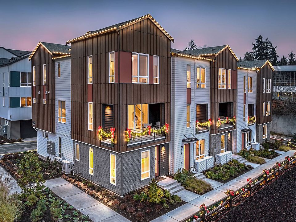 Model Building decorated for the holidays