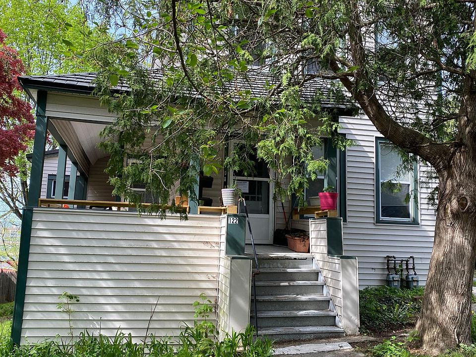 front of house, porch