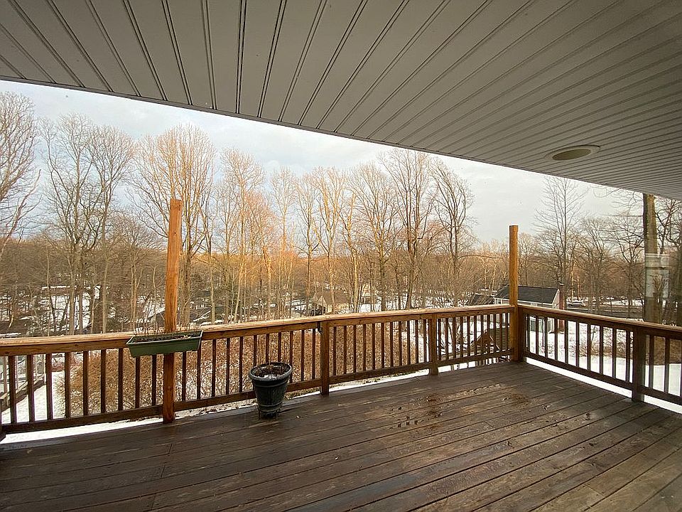 Looking out towards the back