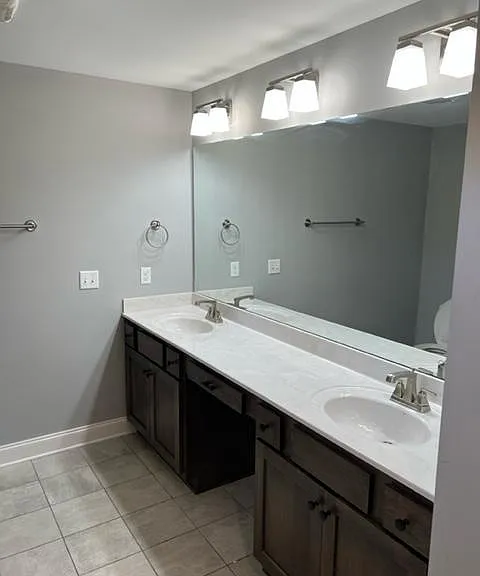 Double vanity!