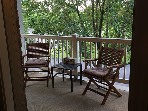 Private covered deck
