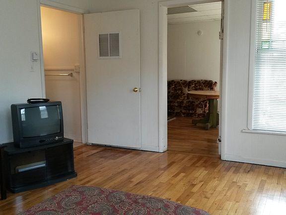 Bedroom into living/bath