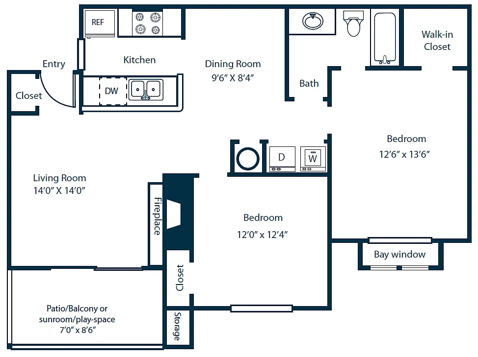 Floor plan B1