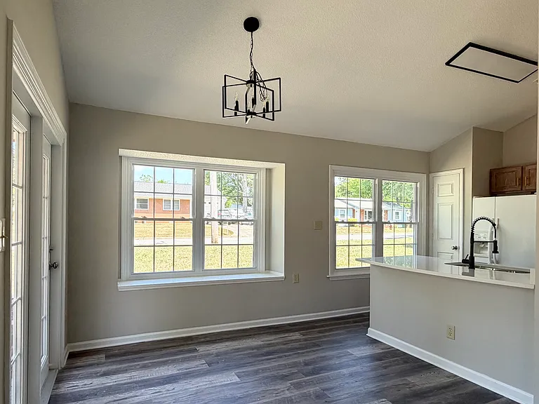 Kitchen and dining room
