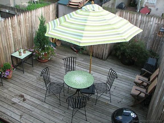 Plenty of space for grilling and entertaining