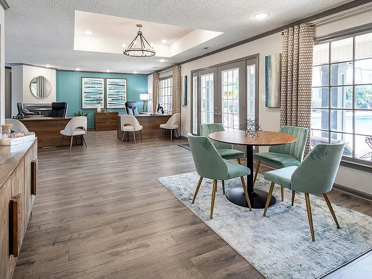 Experience the elegance of this modern office space, designed for style and comfort.