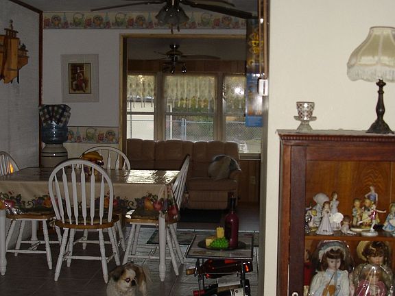 open floor plan looking west