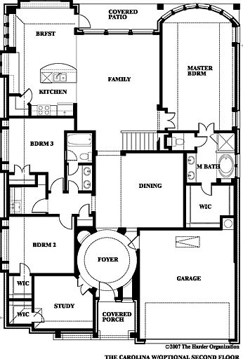 down stairs floor plan