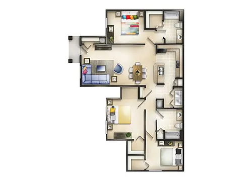 Floor plan Seville