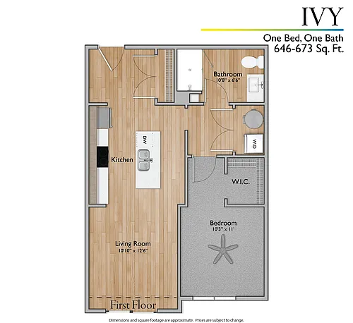 Floor plan Ivy
