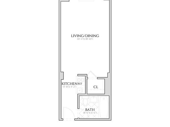 2nd image of 160 W 71st St APT 8G