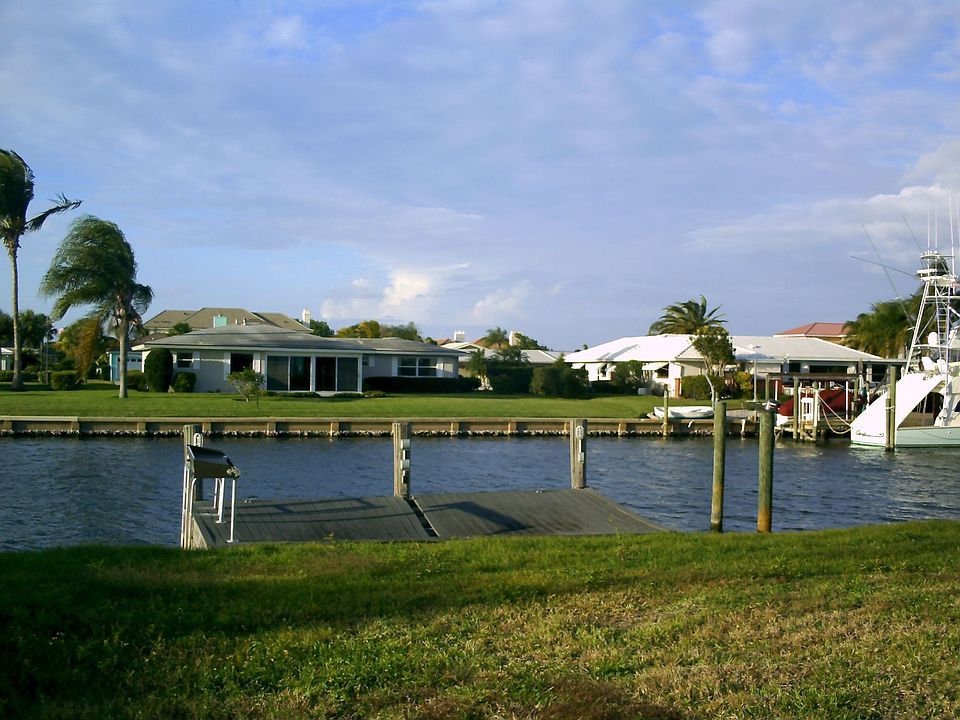 View across canal