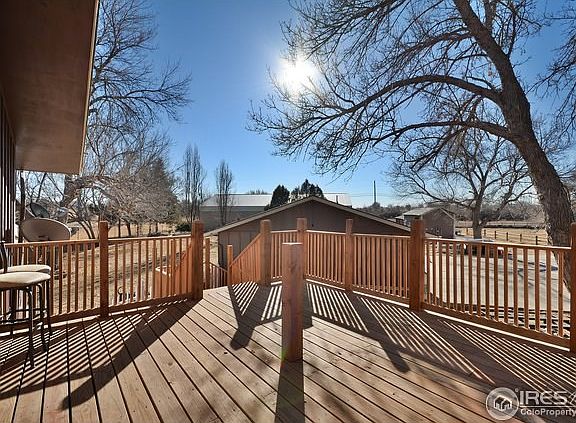 Deck off of Master Bedroom