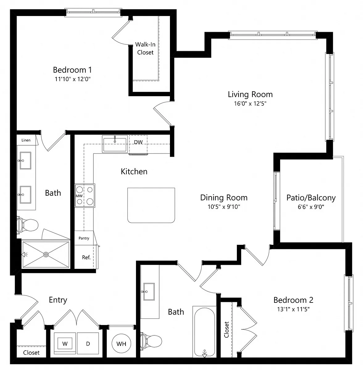 Floor plan Winecup