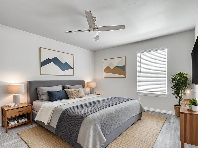 Virtually Styled Bedroom
