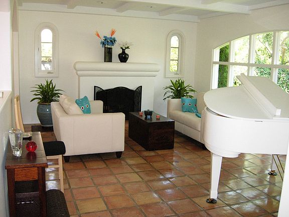 Living Room, Spanish Tile