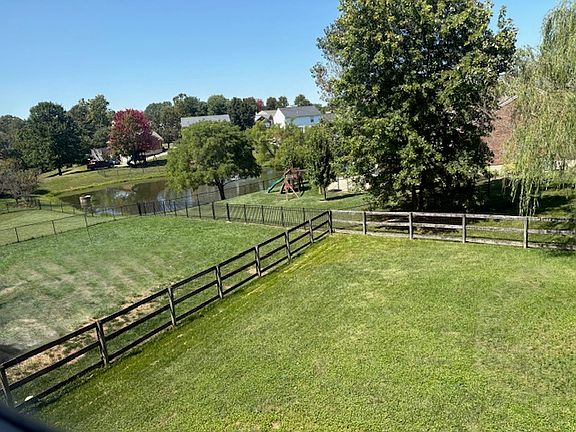 View of backyard from 2nd floor
bedroom.