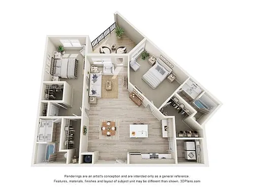 Floor plan B3