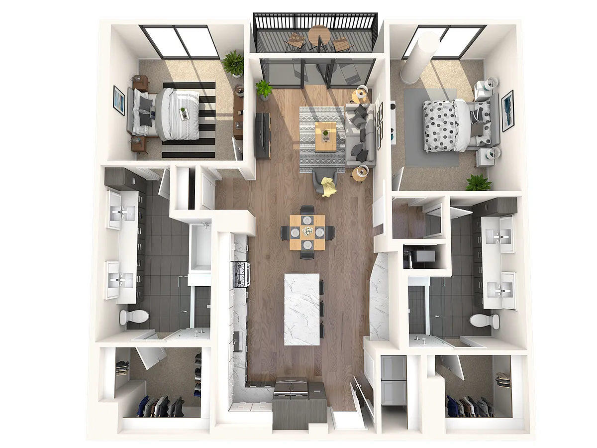 Floor plan B1