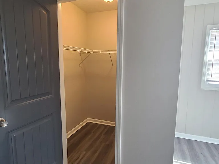 Master walk-in closet