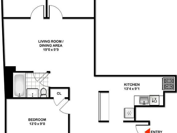2nd image of 106 Fulton St #15A