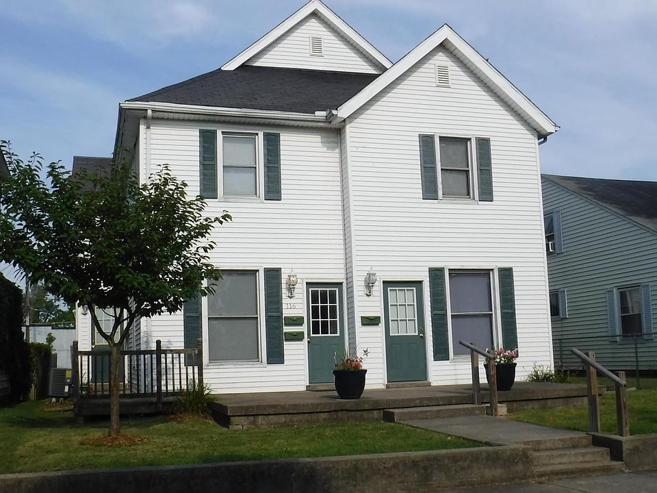 front of building
