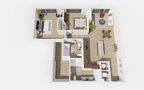 Floor plan B1PH