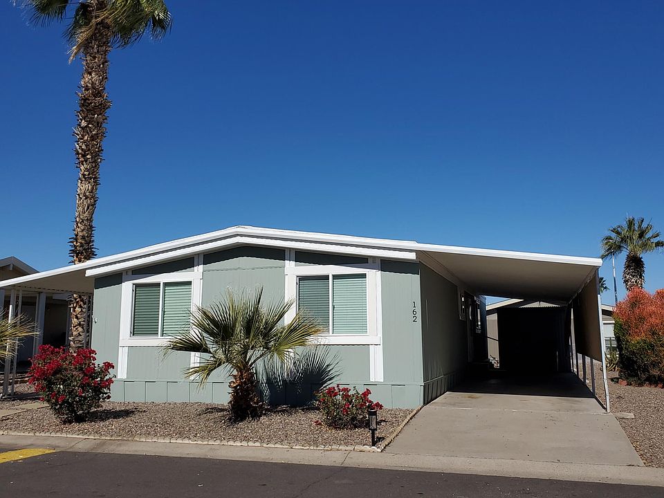 Front of home & carport