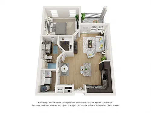 Floor plan Santa Fe