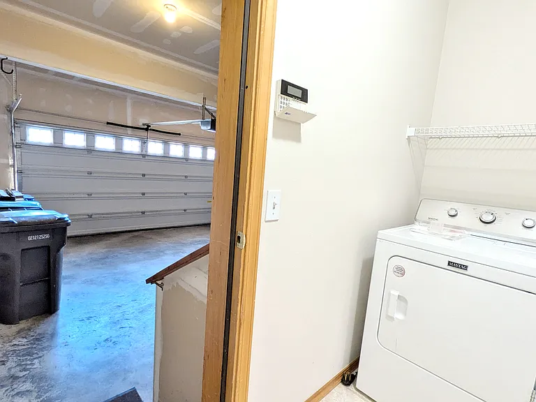 Laundry Room/Mud Room connecting to Garage