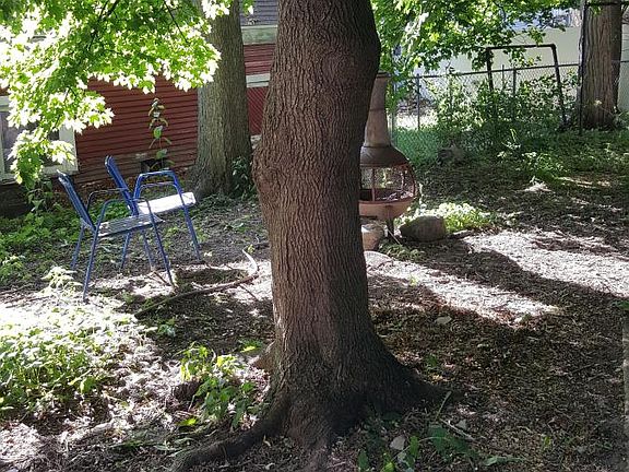 Back outdoor space