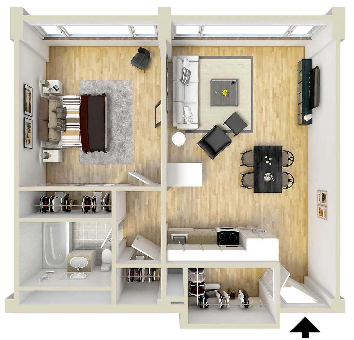 Floor plan Pullman