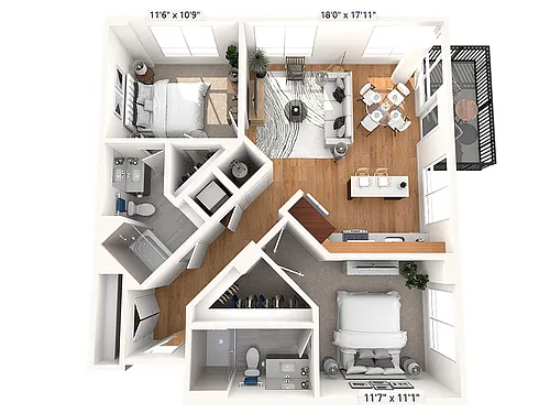 Floor plan B03