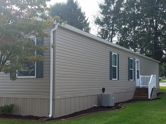 Rear side elevation