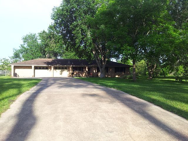 Set back from the street.