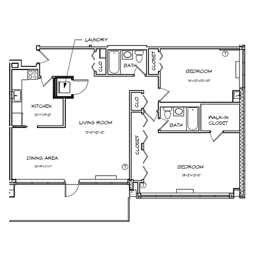 Floor plan B11
