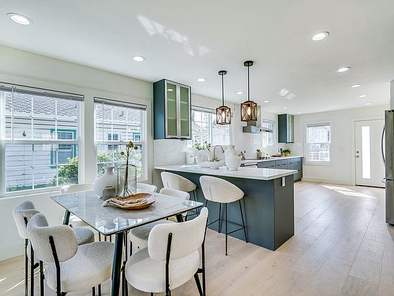 Kitchen and dining room