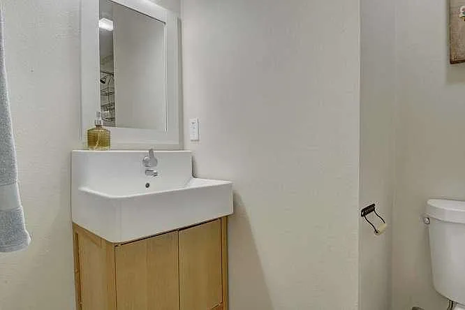 Updated guest bathroom