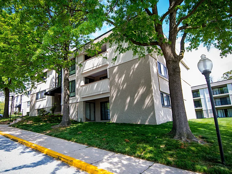 Tree-lined Unit Front