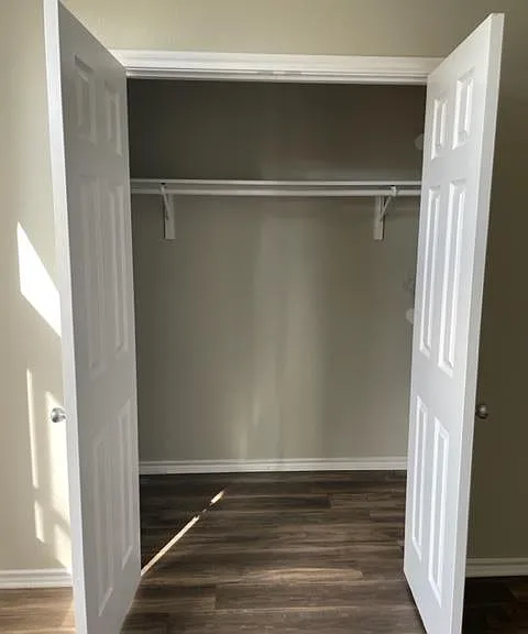 Master bdrm closet