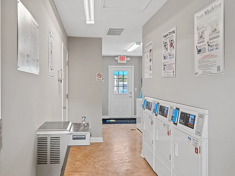 Clothes Care Center at Hawthorne at the Hall in Rural Hall, NC