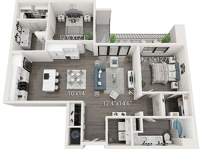 Floor plan Broadway
