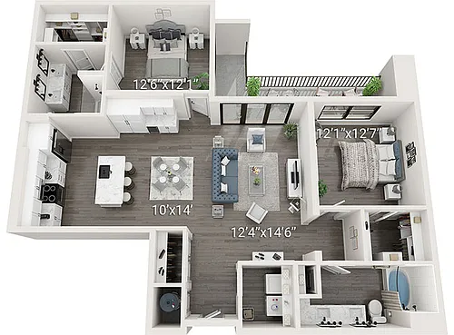 Floor plan Broadway